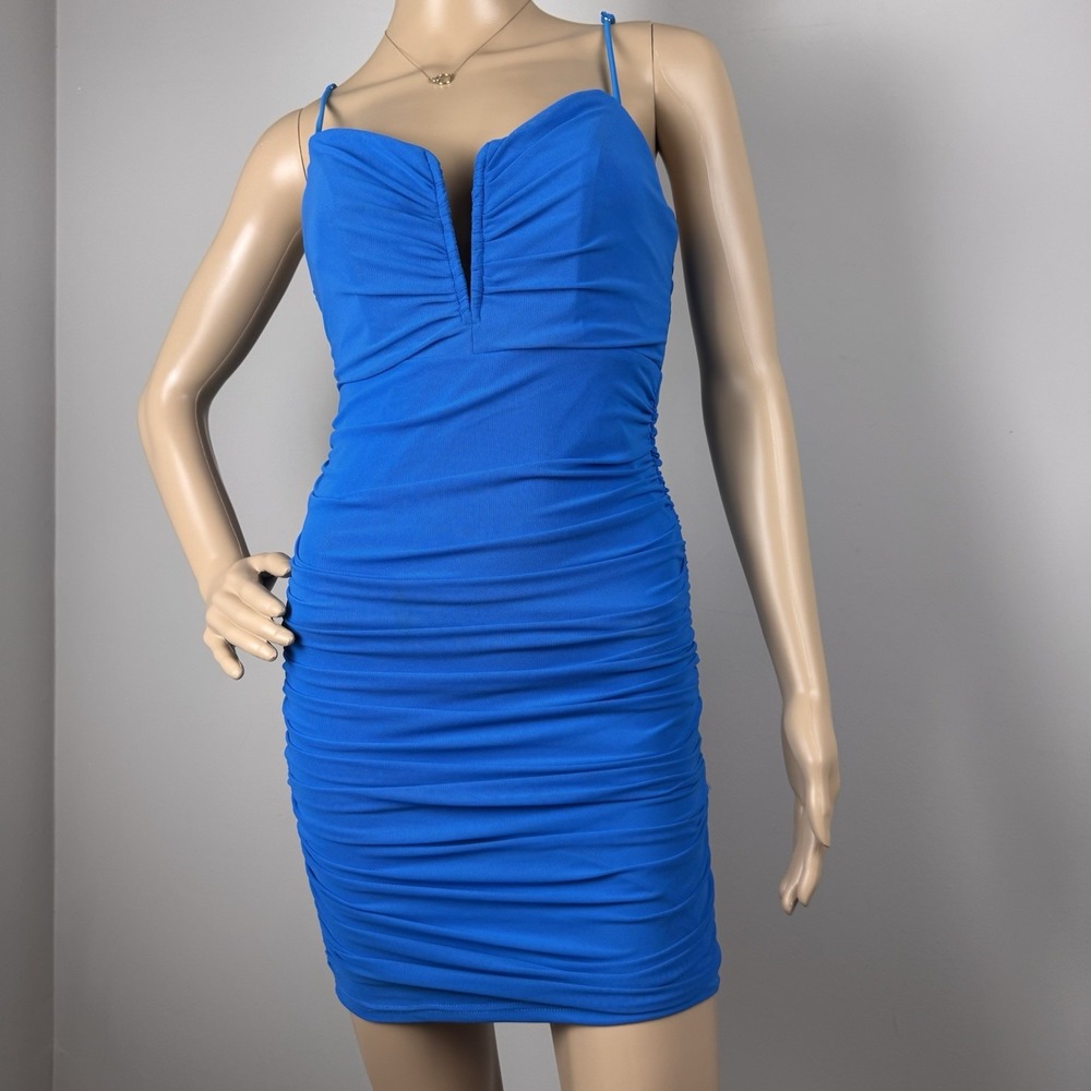 Europa Body-con Short Mini Sleeveless Club Date Night Party Dress Size M - Picture 3 of 16